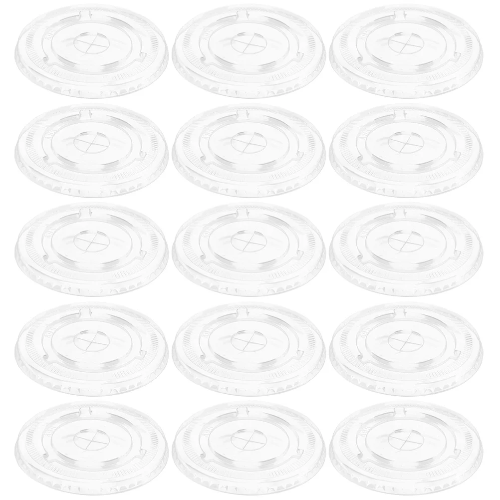 

Cup Cups Lids Cover Covers Coffee Beverage Slot Drink Lid Flat Drinking Iced Cold Portable Disposable Mug Hot Cocktail Smoothie