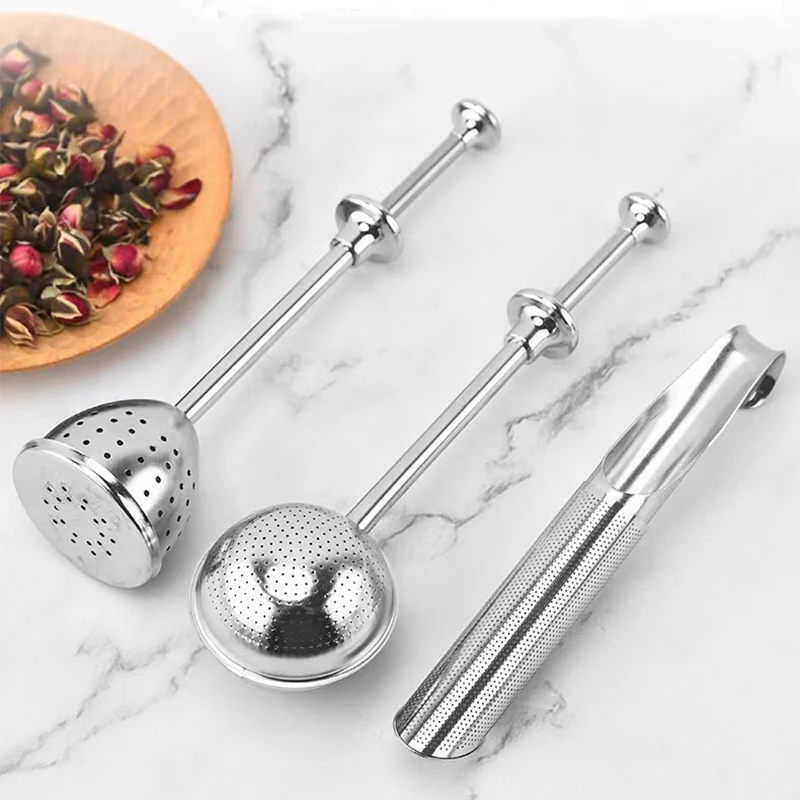 

Stainless Steel Tea Filter Creative Metal Tea Strainer Tool Accessories For Oolong Tea Black Tea Herb Tea Green Tea Dark Tea