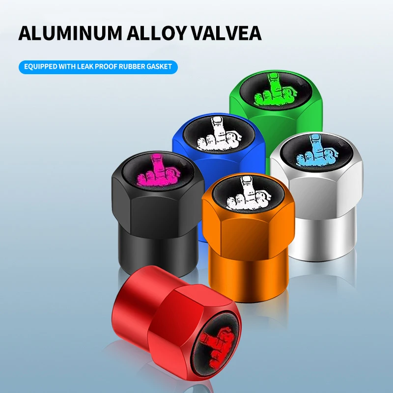 4 шт./комплект колпачки от пыли для клапанов шин