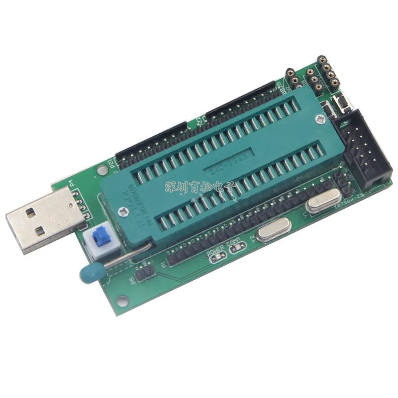 Фото STC89C52 51, системная плата, поддержка USB-загрузки win8 win10 с Cideo, новинка №3