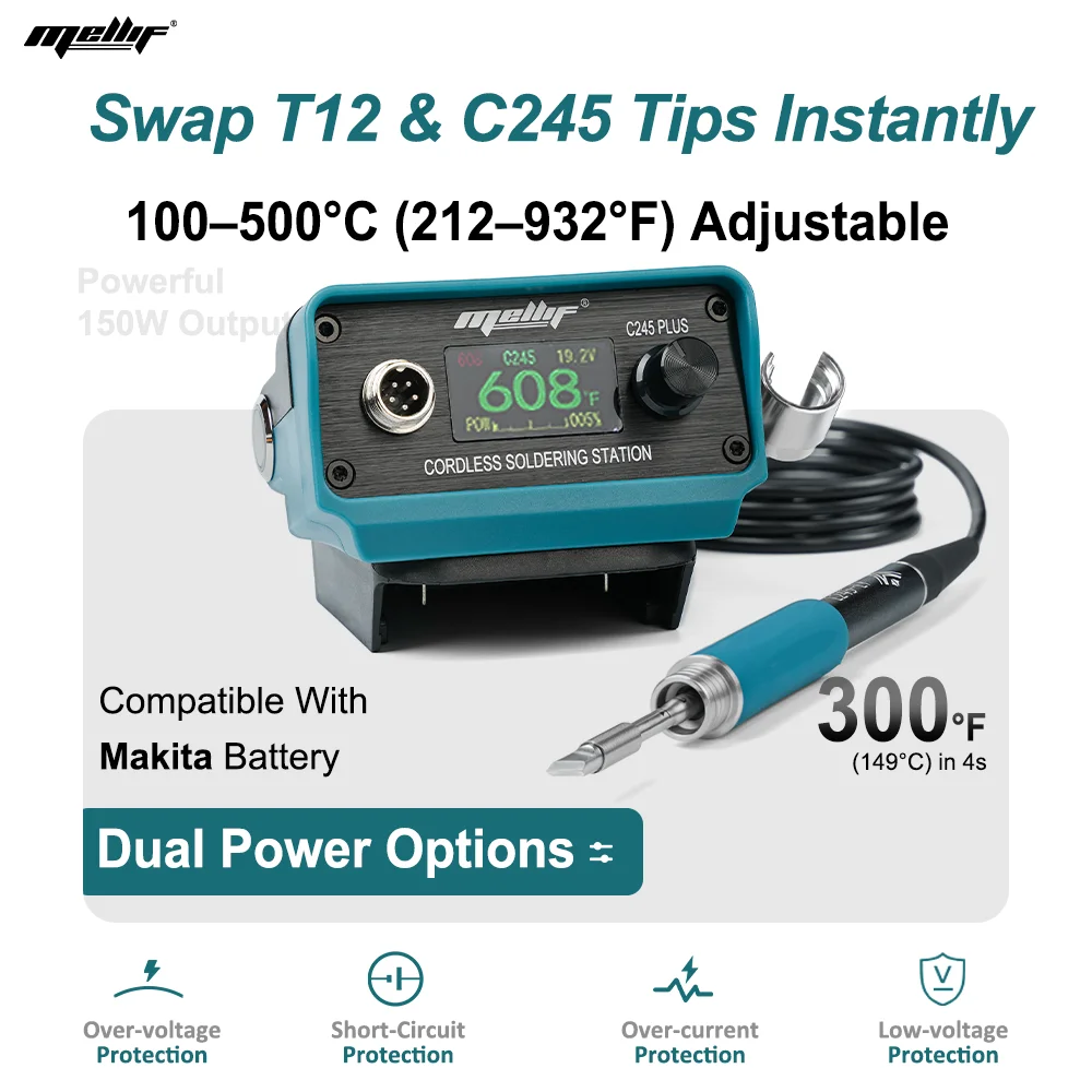 

Беспроводная паяльная станция Makita Cordless Soldering Iron Station