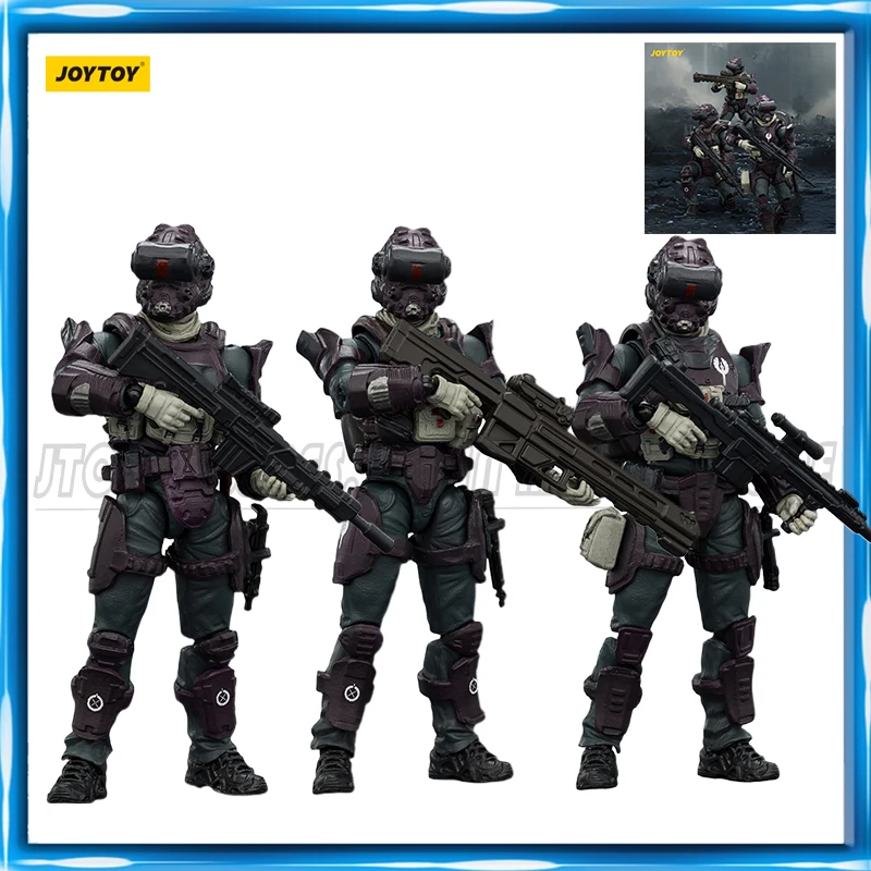 Фото [В НАЛИЧИИ] Фигурка JOYTOY 1/25 Dark Source Steel Ride Prism Squad, модель игрушки №1