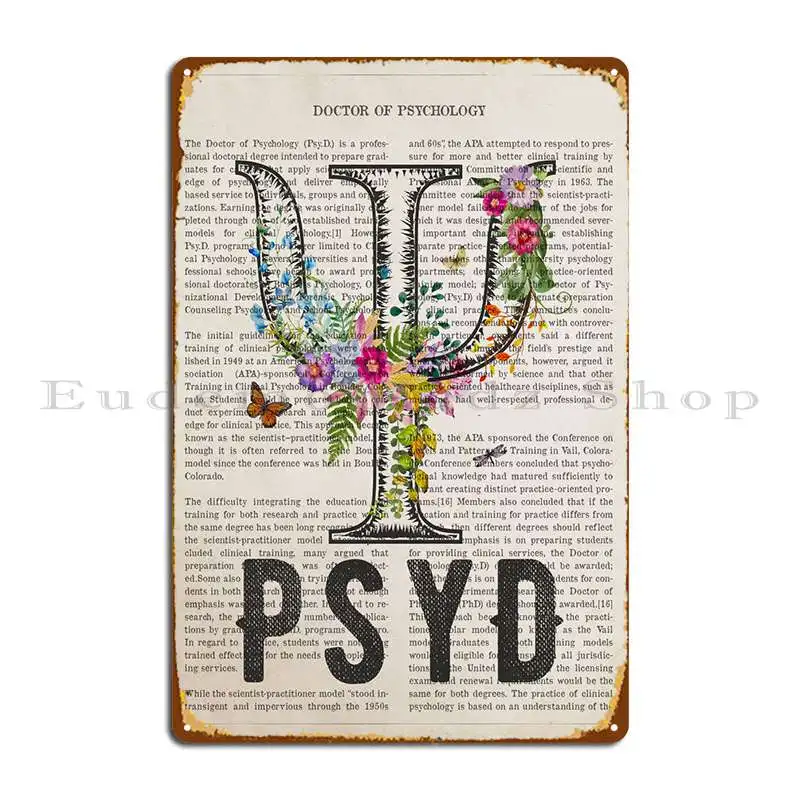 

Подарочный металлический плакат Psyd выпускного, настенный плакат для паба, домашний дизайн, персонализированный оловянный плакат для гости...