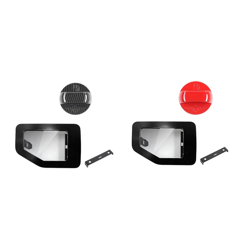 

For Suzuki Jimny JB64 JB74 2019-2021 Transparent Gas Fuel Filler Tank Cover Cap Decoration Car Exterior Accessories-boom