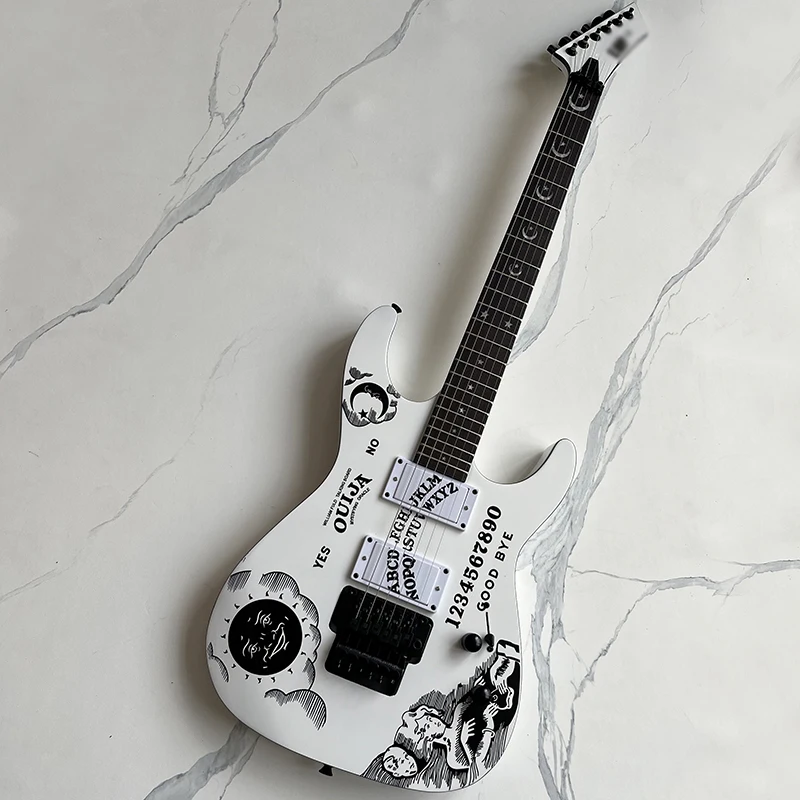 

Классическая электрическая гитара, система vibrato, движущийся звук, воспроизведение музыки в разных стилях, Бесплатная доставка домой.