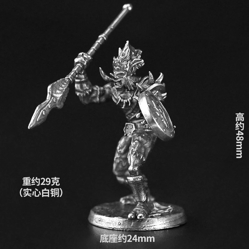 

Модель солдата из меди