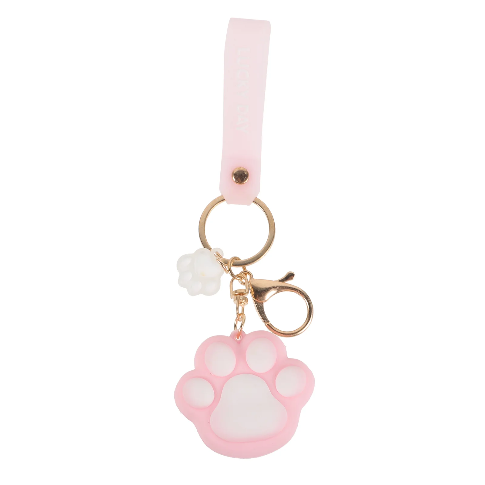 

Purse Charm Charms Hanging Backpack Pendant Keychain Kawaii Accessories Women Silica Gel Keys Miss