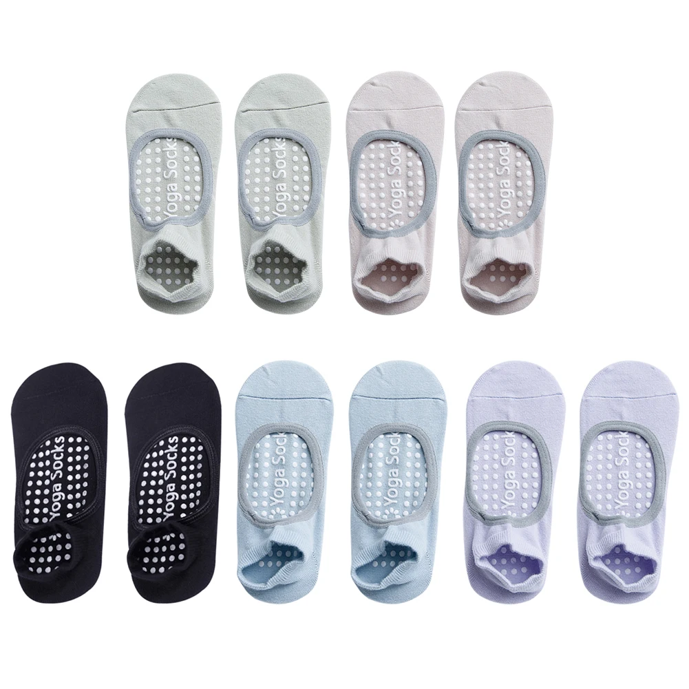 

Women Yoga Socks Female Anti-Slip Pilates Ballet Socks for Women Indoor Floor Comfortable Dancewear Sportswear