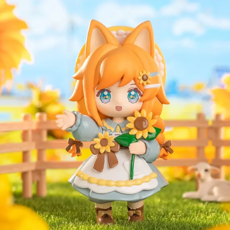 NINIZEE The Secret Realm of Flowers Series Blind Box Toy Mystery Cajas Misteriosas Аниме Фигурки Kawaii Куклы для девочек