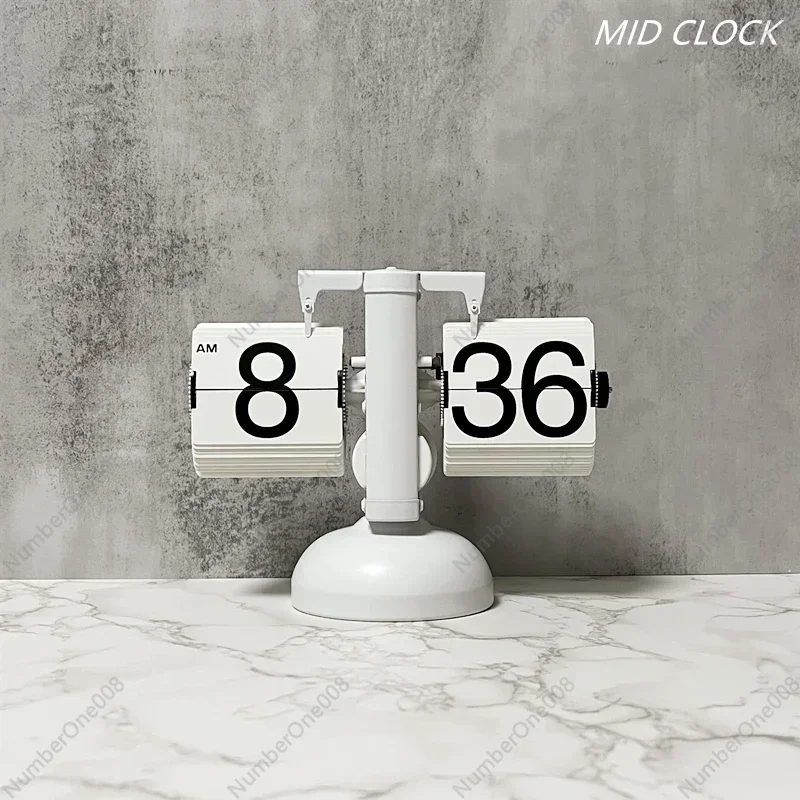 Креативные автоматические часы с поворотом страниц ретро-гостиная украшение