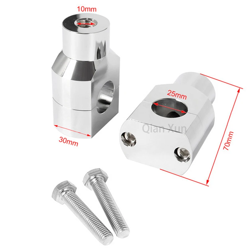 1 пара универсальные алюминиевые крепления на руль мотоцикла 22 мм 25 |