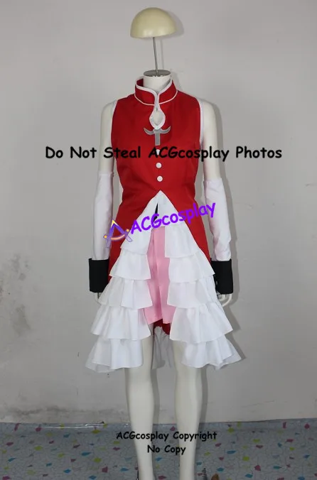 Фото Костюм для косплея Puella Magi Madoka Magica Kyoko Sakura от acgcosplay, включая накладки на обувь №1
