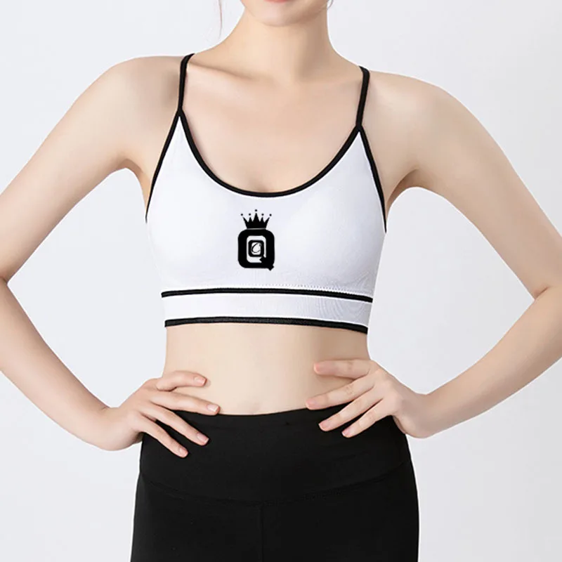 Спортивный бюстгальтер Q Spades майка для женщин одежда бега и тренировок топ