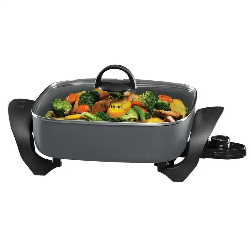 

Electric Skillet with Diamond Shield Nonstick Coating, 12-Inch