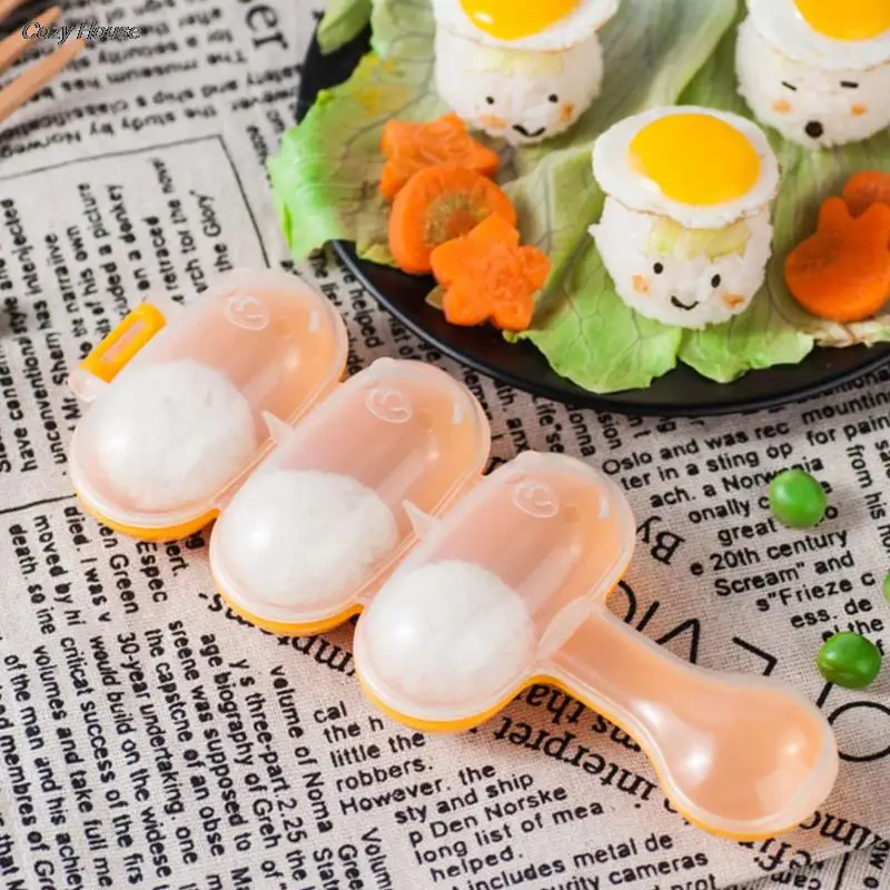 

Baby Rice Ball Mold Shakers Food Decoration Kids Lunch DIY Sushi Maker Mould Kitchen Tools Bento Accessories