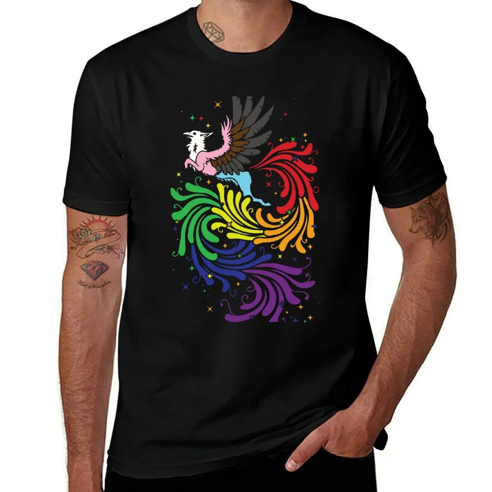 Футболка Pride Intersectional Gryphon футболка большого размера кавайная одежда мужская мода
