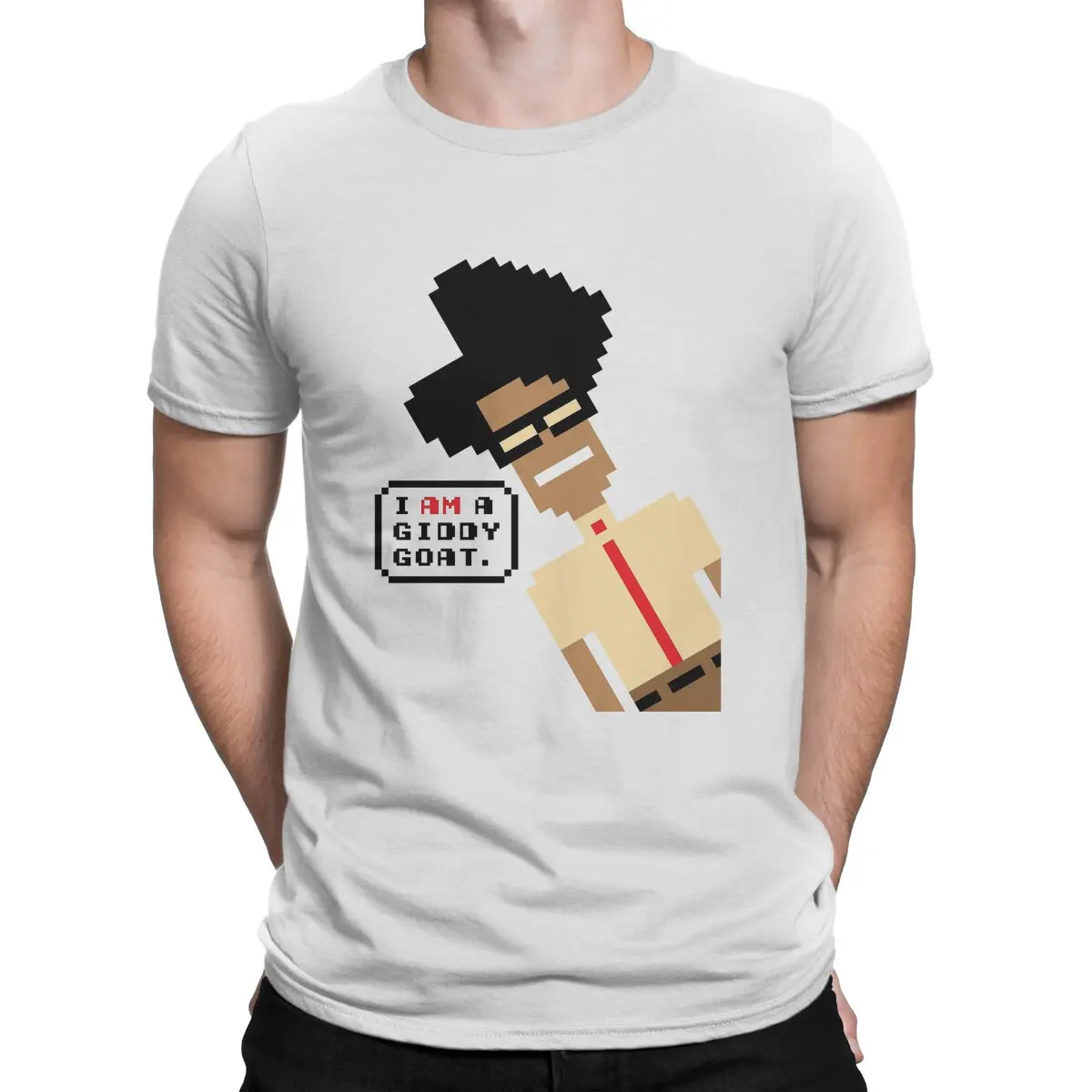 

Pixel Moss T-Shirts Men The It Crowd Funny Cotton Tee Shirt Crew Neck Short Sleeve T Shirts Birthday Present Clothing