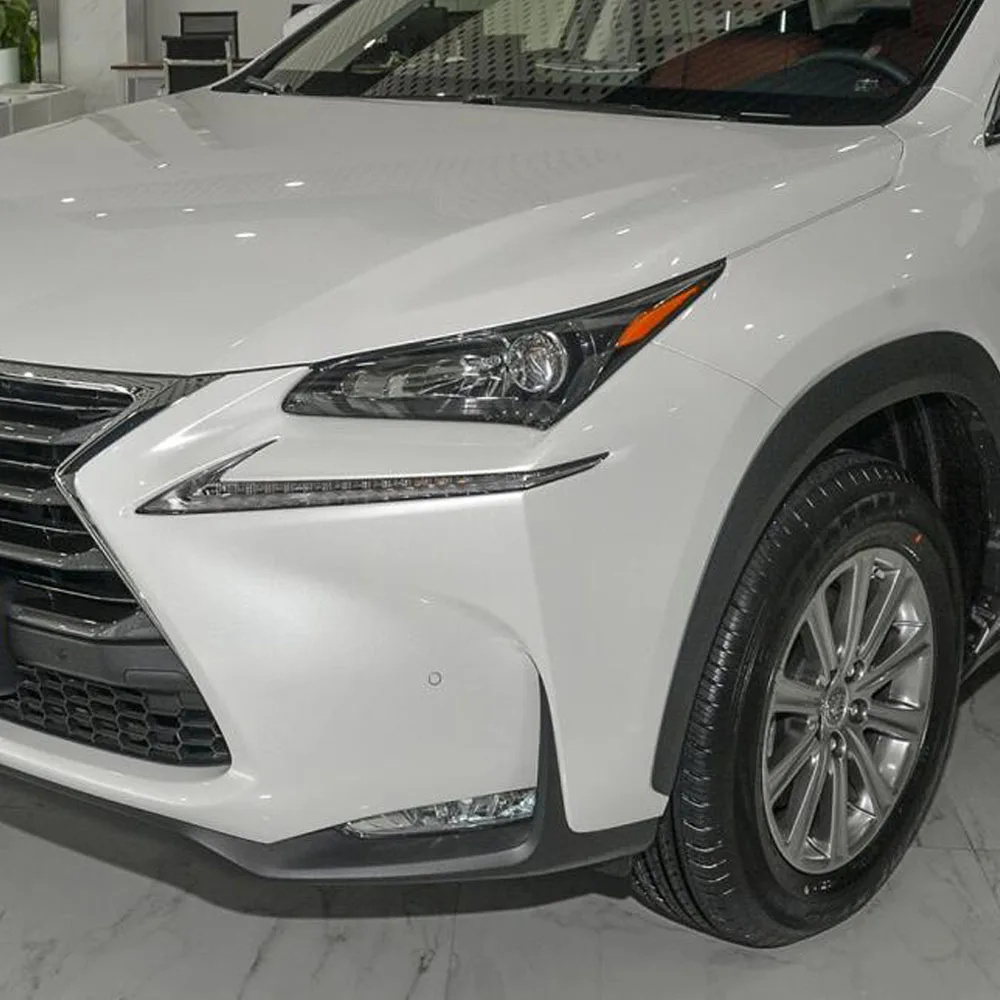 Фото Хромированная передняя противотуманная фара из АБС-пластика для Lexus NX 200 200t 300h 2015 2016 2017 2018 2019 2020 2021 Автомобильные аксессуары Декор №4