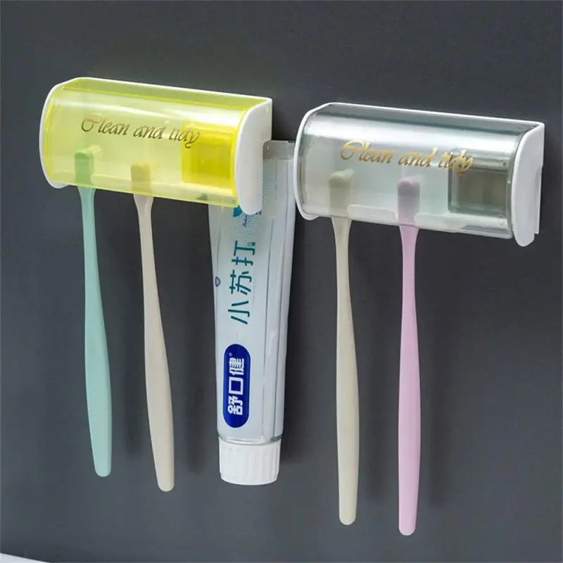 

Simple And Beautiful Waterproof And Moisture-proof Toothbrush Hook Clean The Toothbrush Wall Mounted Suction Cups Fashion