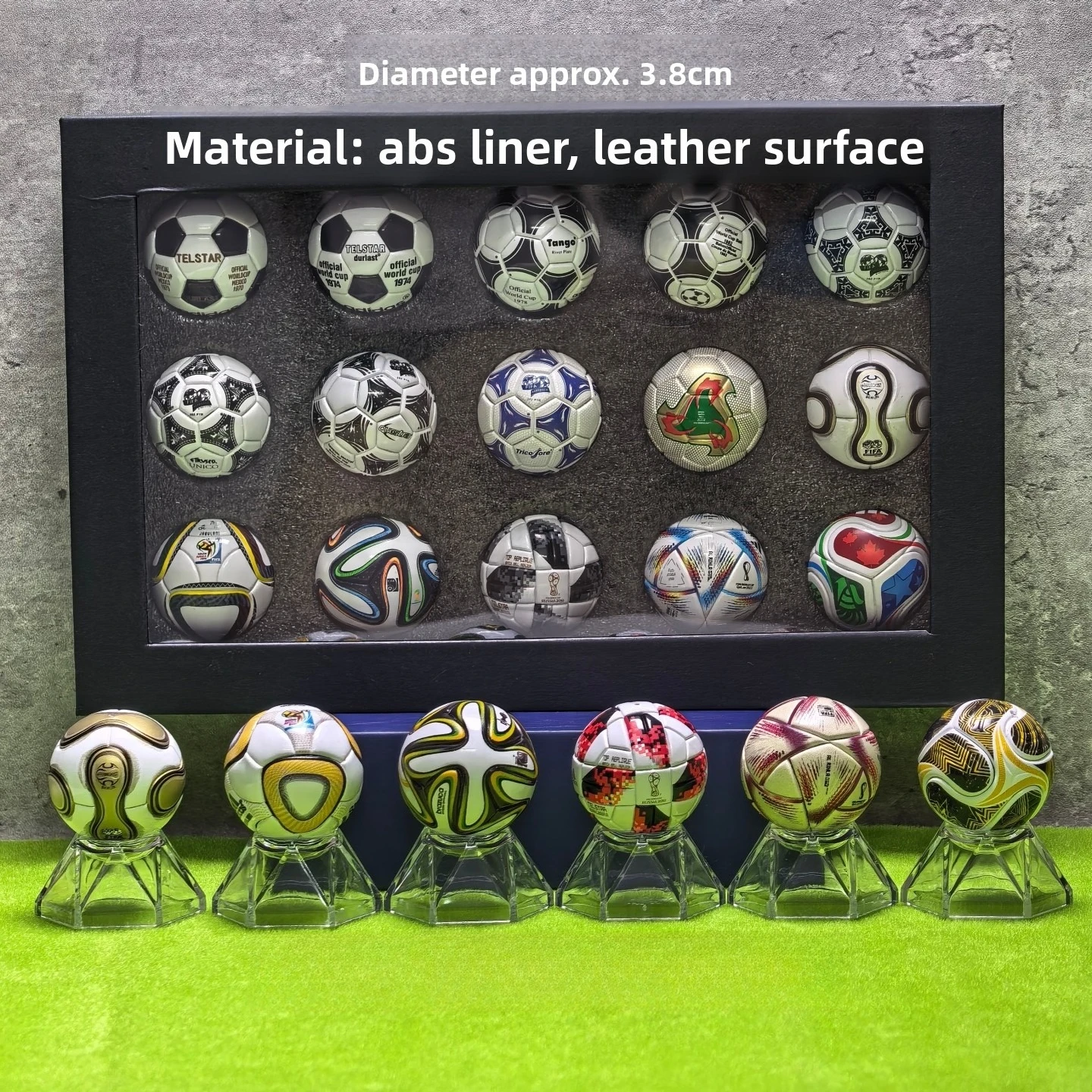 Фото Коллекционная фигурка футбольного мяча FIFA 2026: сувенир для болельщиков, подарочная коробка, настольное украшение, спортивная атрибутика, декор для дома №3