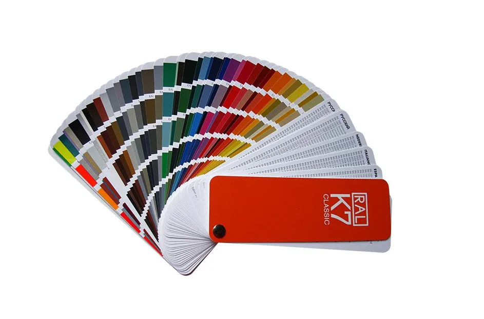 

Original Germany RAL K7 international standard color card raul - paint coatings color card for paint 213 colors with Gift Box