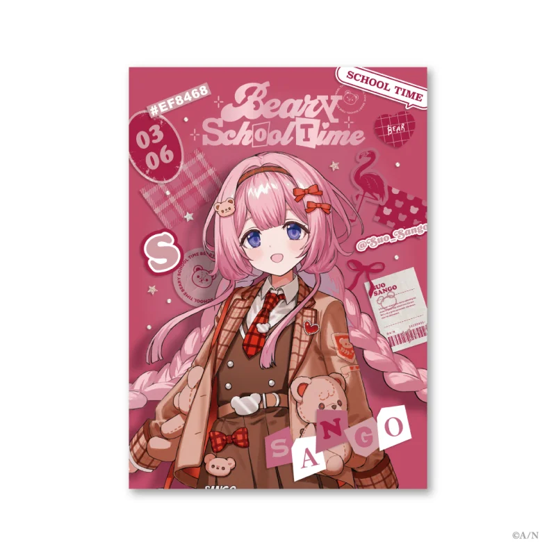 Фото Акриловая подставка с персонажами VTuber из Nijisanji, настольное украшение, сувенир с изображением персонажей, подарки для фестивалей. №3