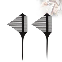 professional hair dyeing comb multifunctional hairdressing tool tip tail fine tooth salon barber diy styling highlight combs