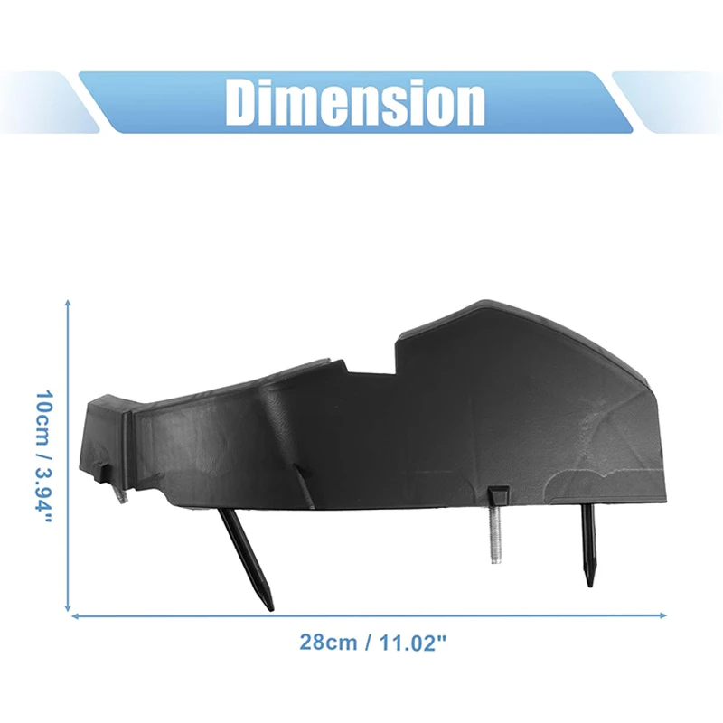 1 Пара опорных кронштейнов для автомобильного бампера Dodge Challenger 2015-2023 68375013AA