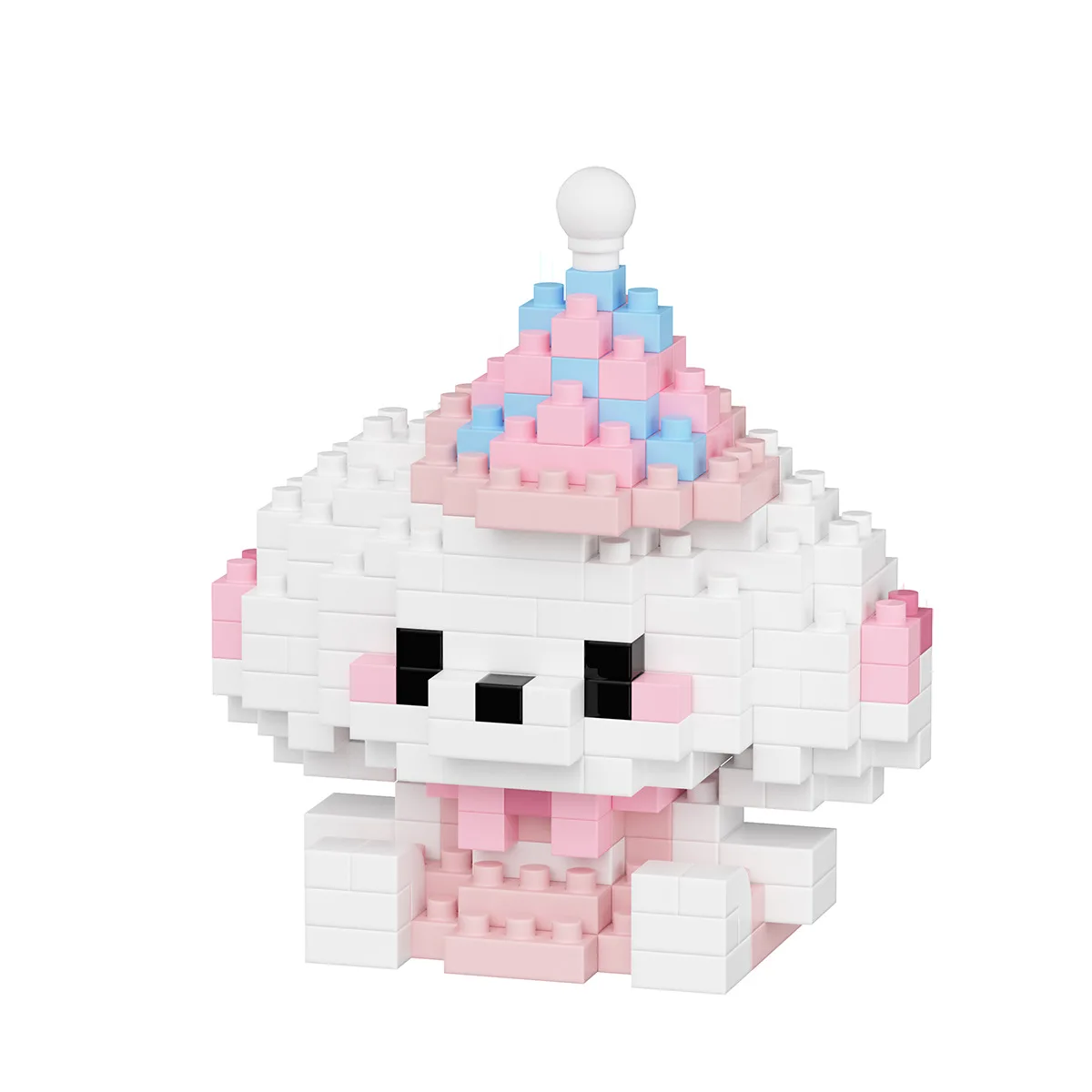 Huiqibao Мини Хэллоуин мультфильм животные модель микро строительные блоки город