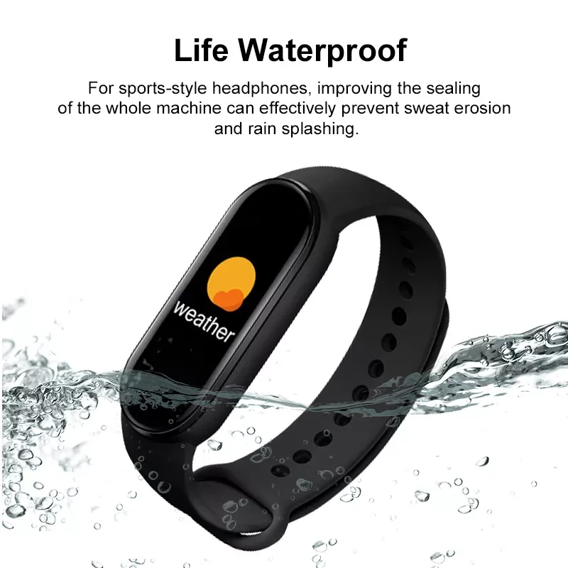 

2021 New M6 Smart Watch Men Women Fitness Sports Smart Band Fitpro Version Bluetooth Music Heart Rate Take Pictures Smartwatch