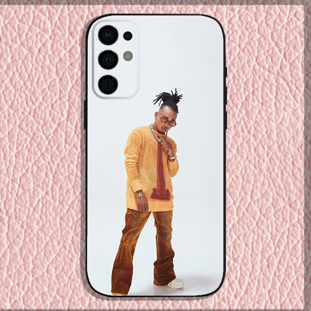 Чехол для телефона O-Ozuna Rapper Samsung S24 S21 S22 S23 S30 Ultra S20 Plus Fe Lite Note 10 9 5G черный мягкий