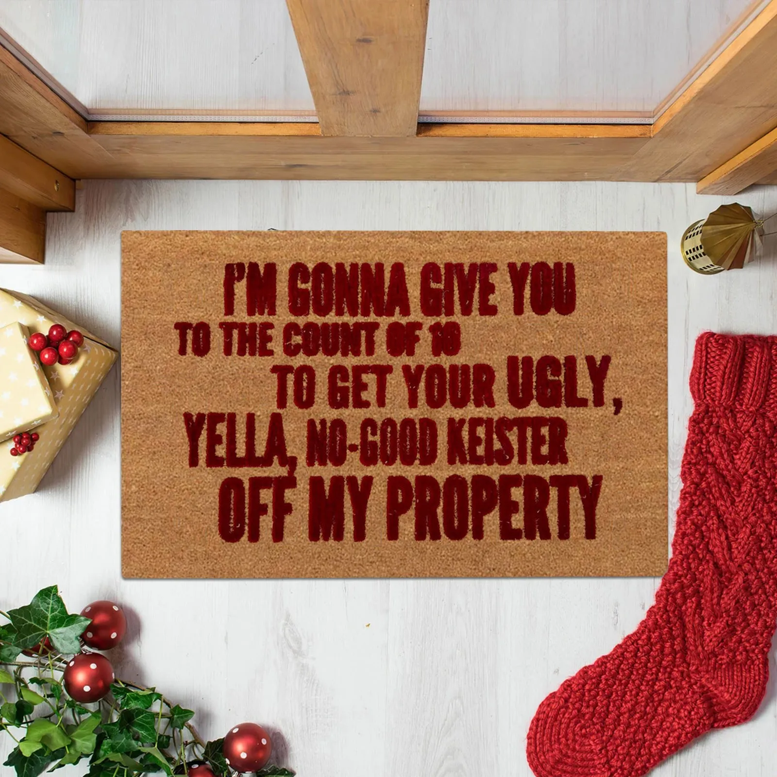 

Рождественский коврик, праздничный коврик, приветственный дверной коврик, дверной коврик из полиэстера