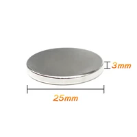 25102030pcs 25x3 mm round rare earth neodymium magnet 25mm3mm search magnet strong 25x3mm disc permanent magnet 253 mm