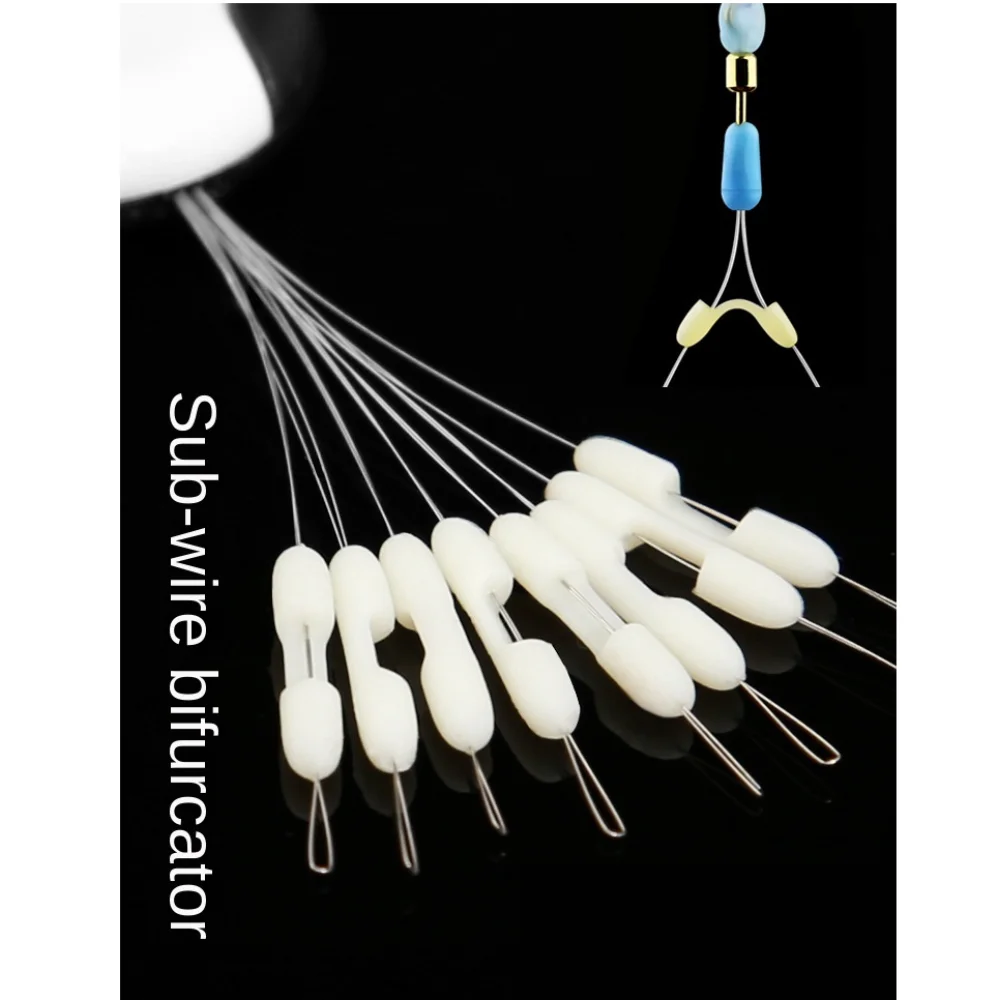 Лидер продаж плоская рыболовная леска бифуркация восемь видов устройство