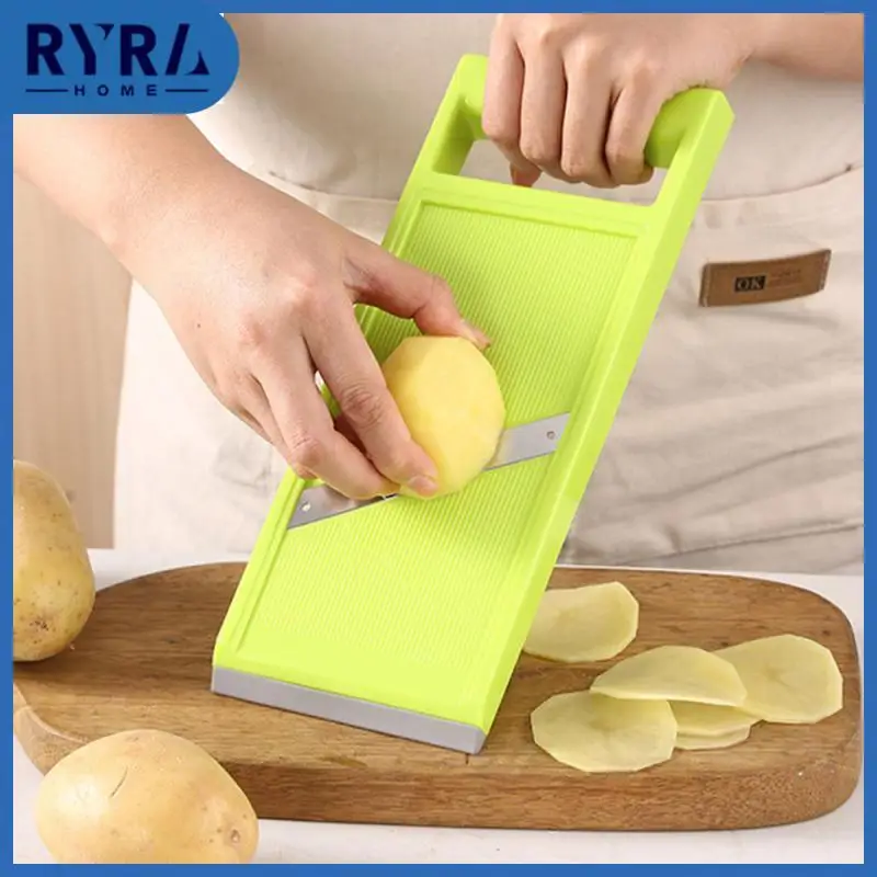 

Potato Grater Pp Stainless Steel Anti-slip Carrot Slicer Convenient Durable Manual Chopper Kitchen Accessories Vegetable Slicer