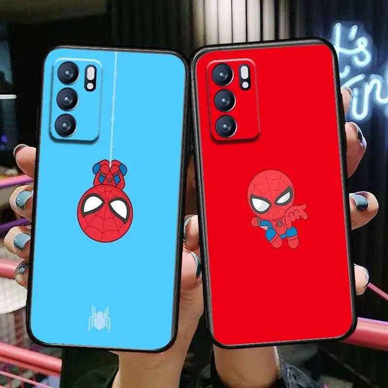 

Cute SpiderMan Marvel For Realme C3 Case Soft Silicon Back cover OPPO Realme C3 RMX2020 Coque Capa Funda find x3 pro C21 8 Pro a