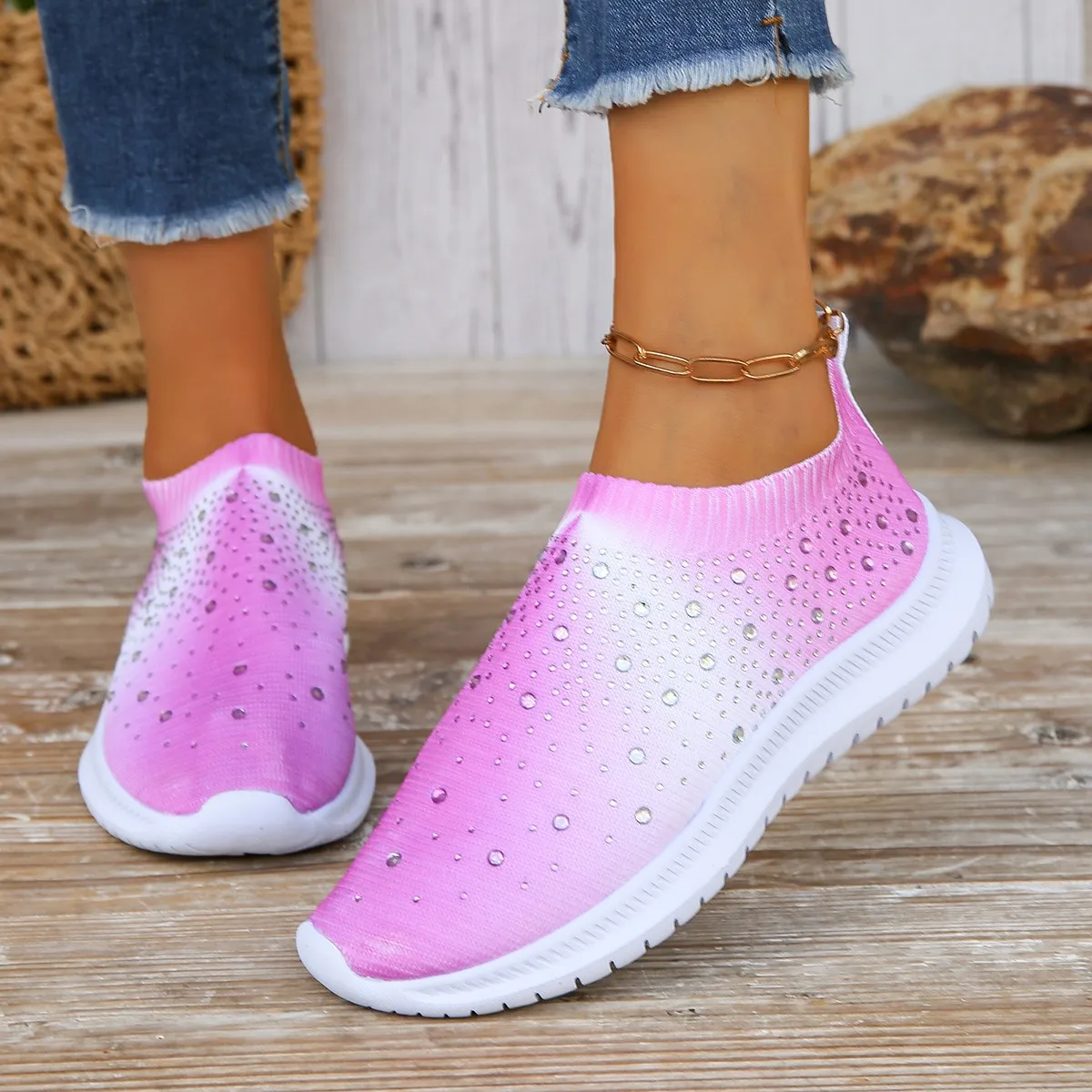 

Wedge Sneakers for Women Casual Sports Shoes Running Flats Breathable Outdoor Light Weight Walking Sneakers Fashion Tennis Shoes