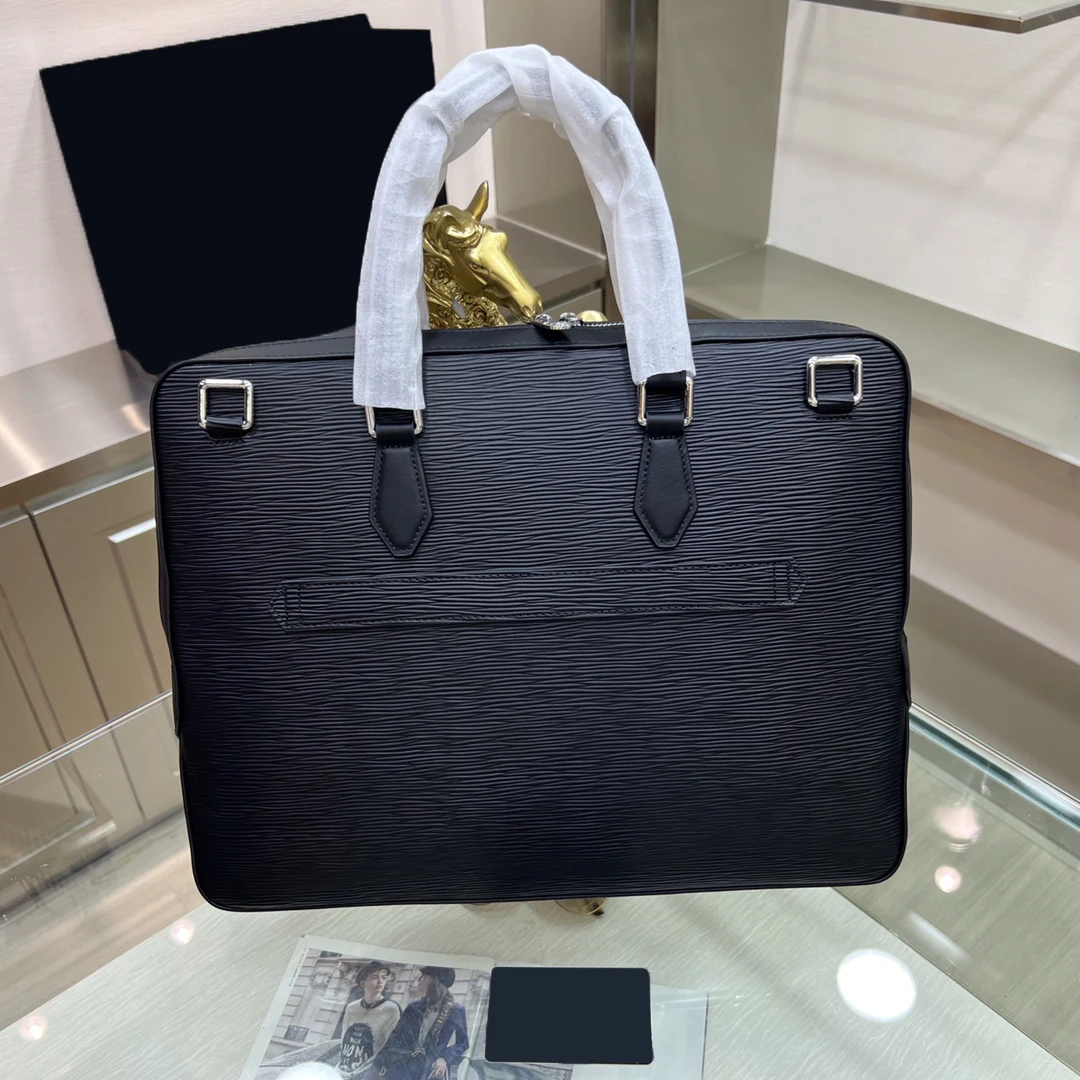 MB 1:1 копия из натуральной воловьей кожи 24409-1A роскошная мужская сумка модный