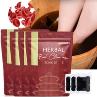 herbal foot cleansing soak bead lymphatic drainage ginger slimming foot bath bag botanical cleansing beads for men women