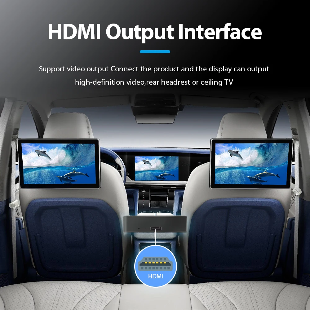 Android Auto AI Box Беспроводная ТВ-приставка Apple CarPlay с HDMI S9 PRO Car Play 13 автомобильные