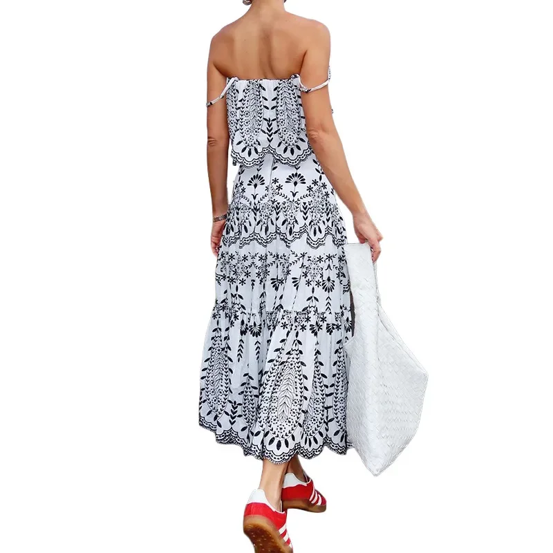 Летние комплекты с юбкой без рукавов 2024 женские стильные короткие майки на