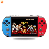 xiaomi x7 plus 4 3 posegadas portable gaming console 6000 games new version multifunctional stand electronic reader ce