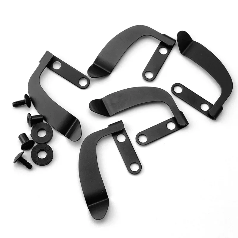 Настройка 420 нержавеющая сталь Ремень зажим задний с винтовым набором для KYDEX IWB