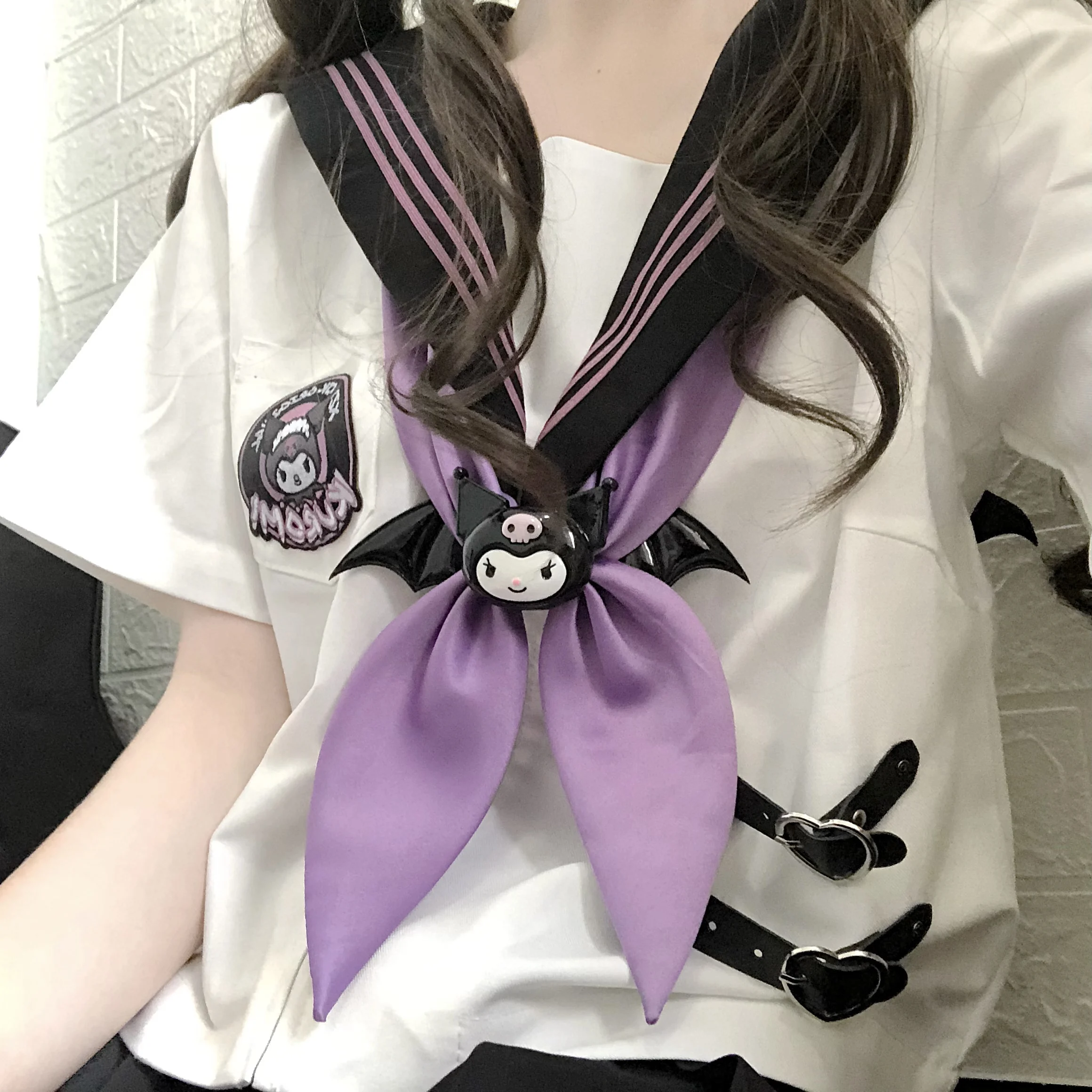 Sanrios Kuromi Mymelody Cinnamoroll аниме JK японская школьная форма мультфильм морской моряк