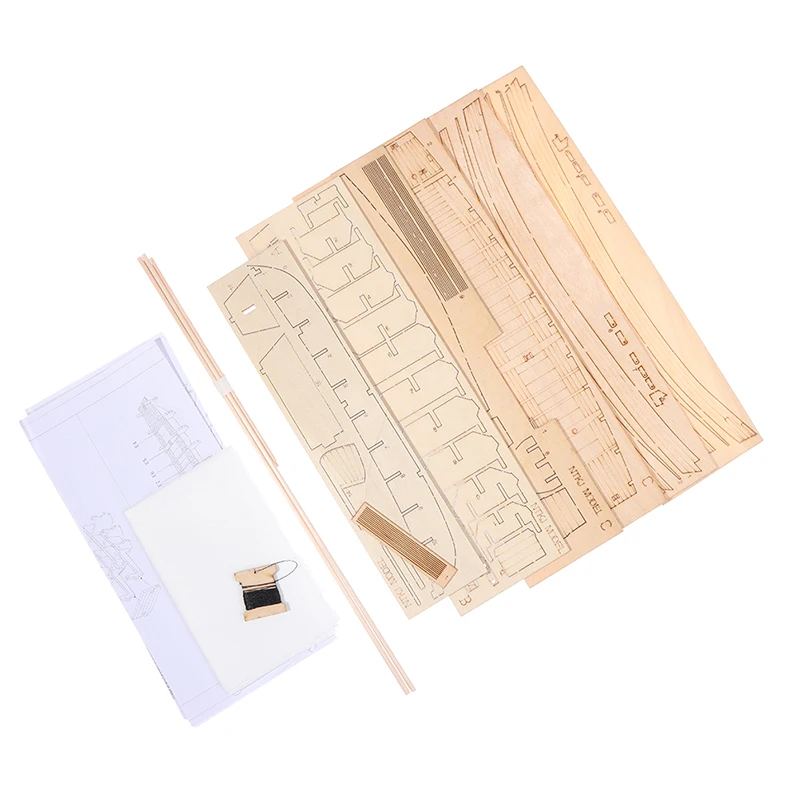 Китайская песочная лодка деревянная сборка комплект модели сделай сам