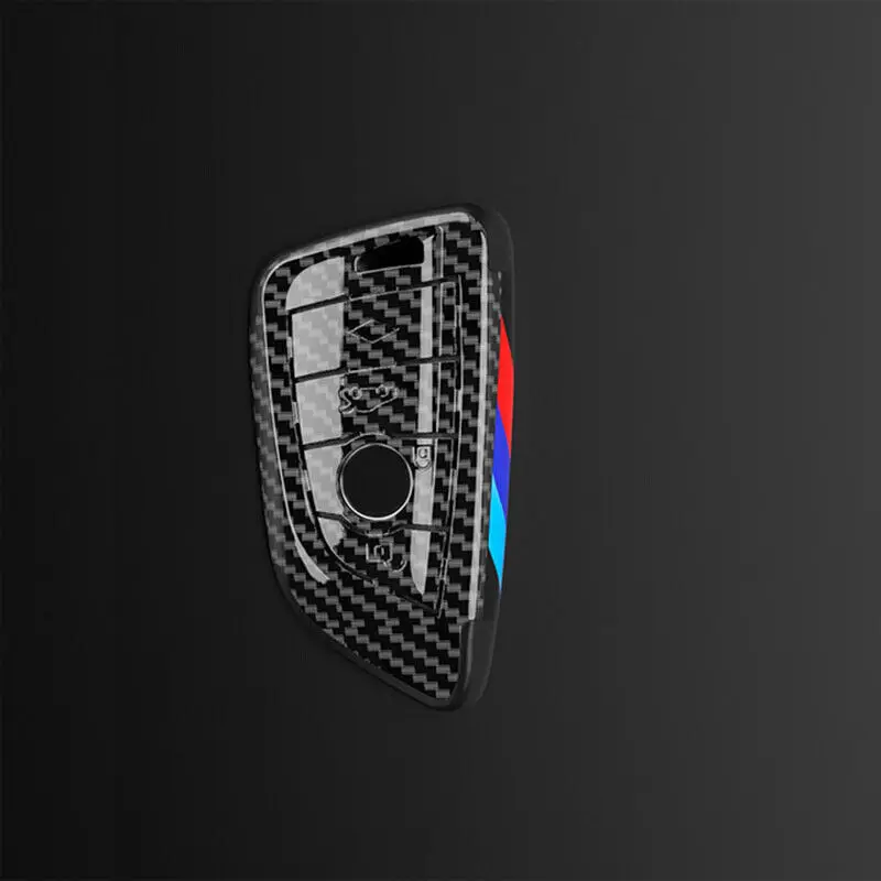 

Корпус дистанционного клавиатуры из углеродного волокна, защитный чехол, подходит для BMW F10 F20 F22 F30 F32 F48 F15 F25 G30 G01 G05 G07