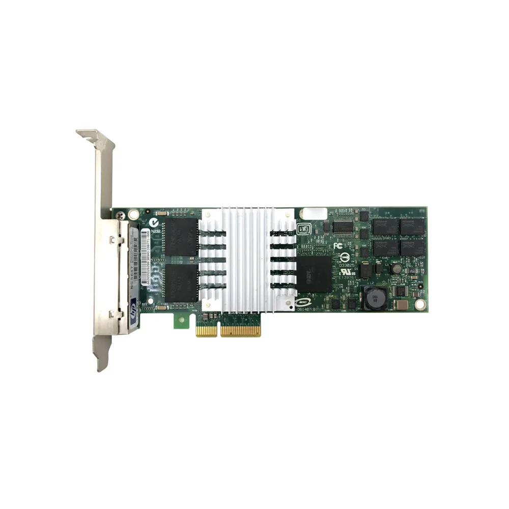Original For 435508-B21 436431-001 435506-003 NC364T 4-Port Gigabit Server Adapter card PCIe Ethernet Adapter Both Brackets