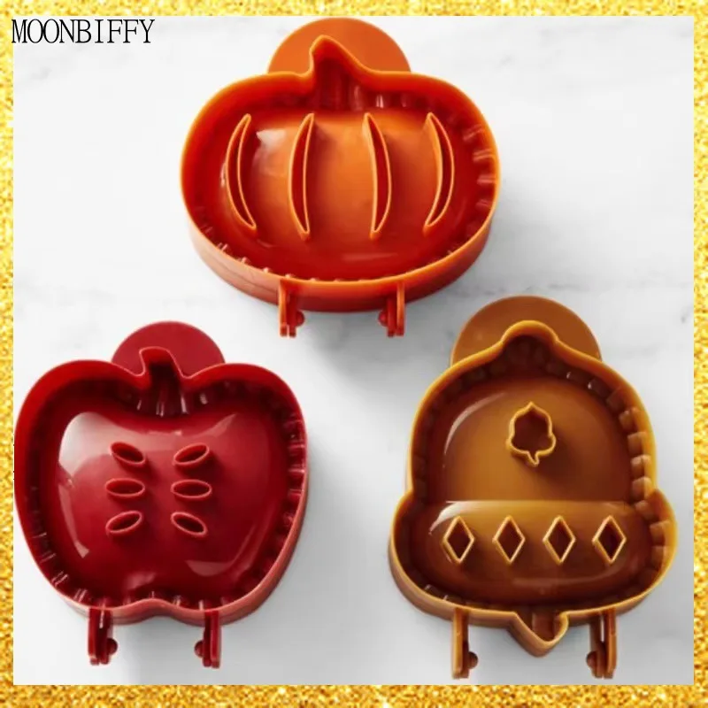 

Fall Hand Pie Molds Set Mini Pie Mould Dough Press Mold Tools Halloween Pocket Pie Molds With Apples Pumpkins Tools