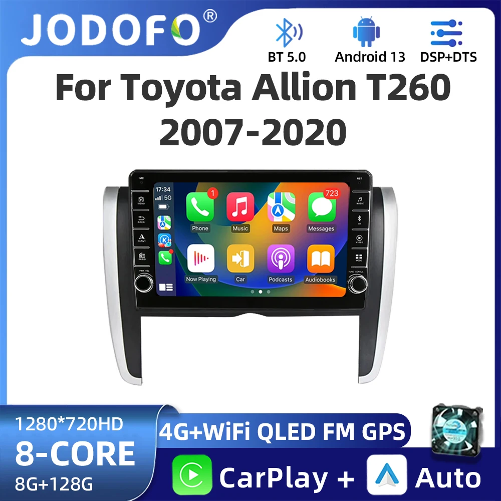 Для Toyota Allion Premio T260 2007-2015 Автомобильный радиоприемник Android Мультимедийный плеер