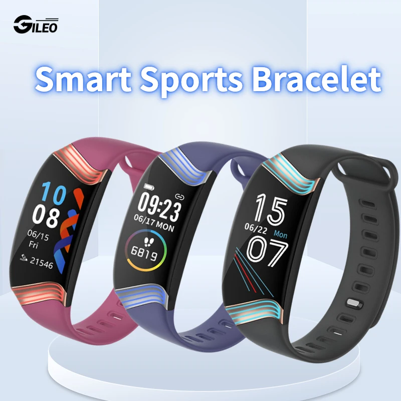 

GILEO New Smart Watch Bracelet Bluetooth Calling Men Women Waterproof Sports Fitness for IOS Android